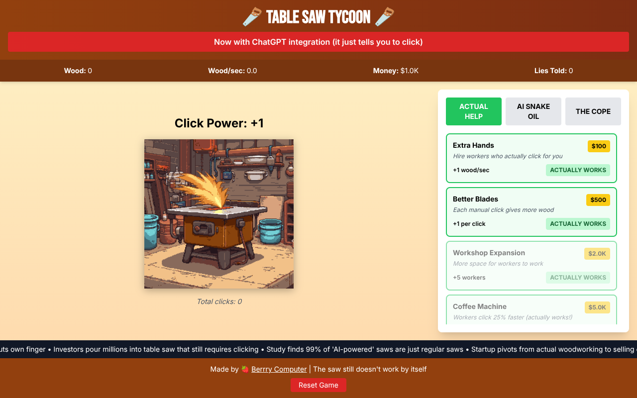 tablesawtycoon app