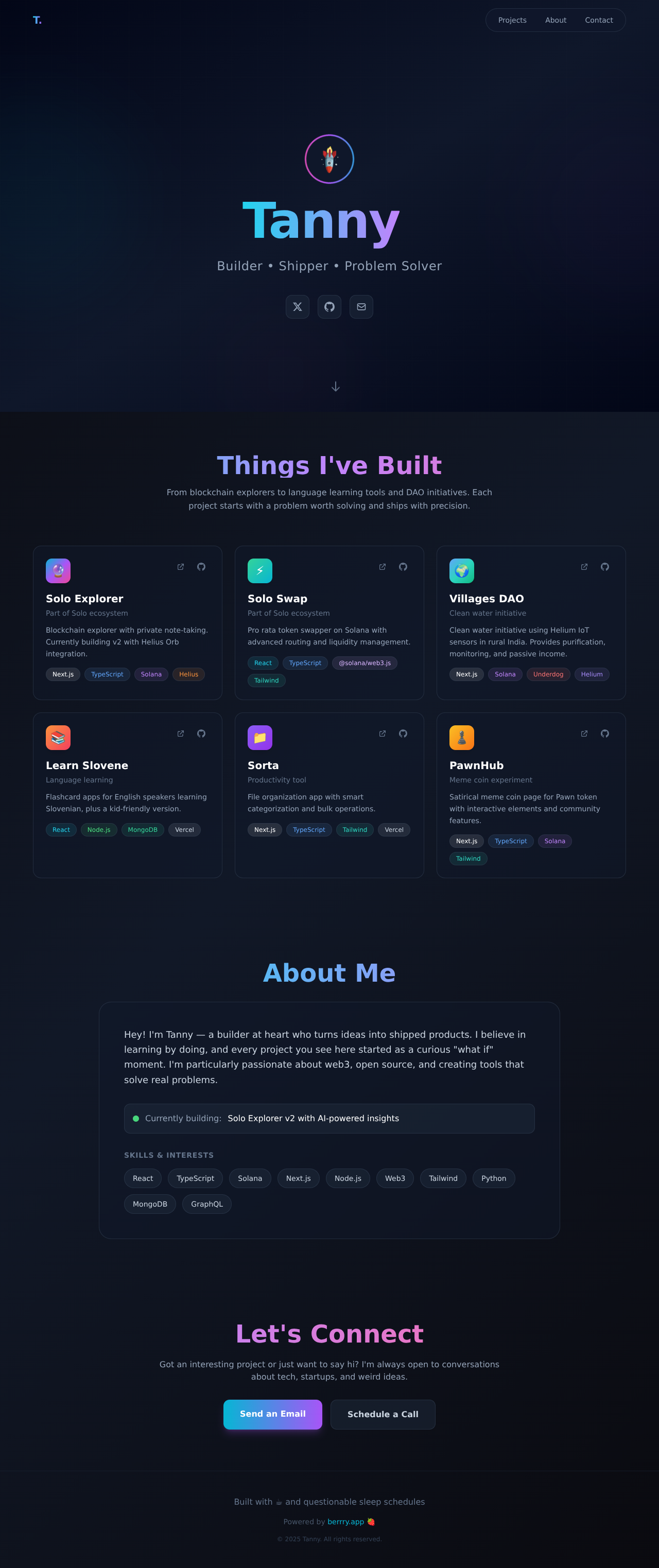 tanny app