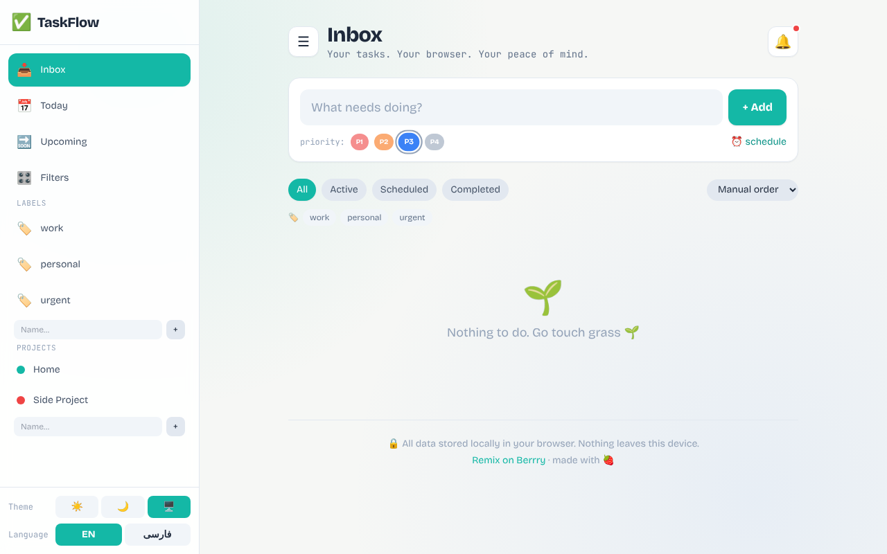 taskflow-delightfully-local app