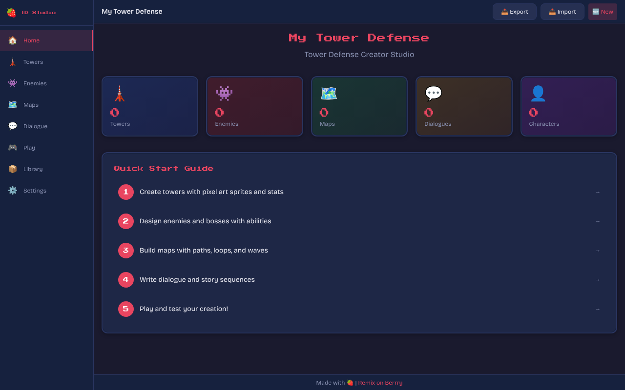 td-creator app