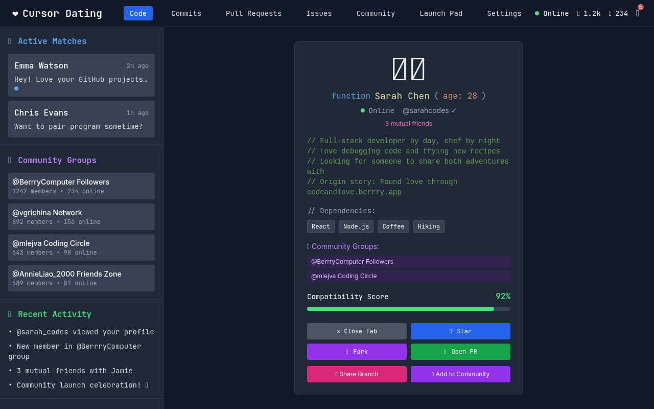 techromance app