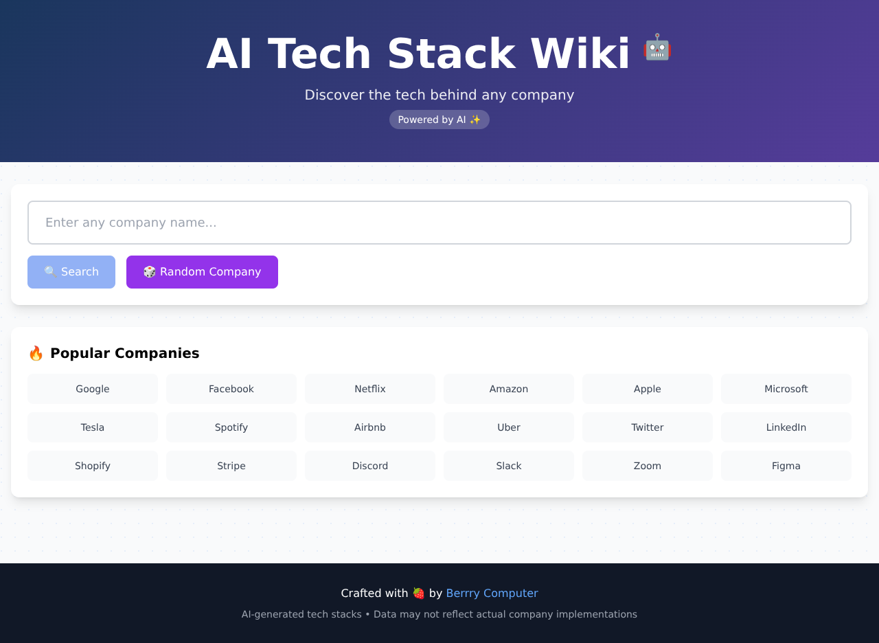 techstack app
