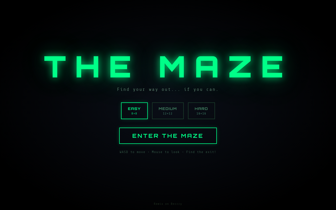 themaze3d app