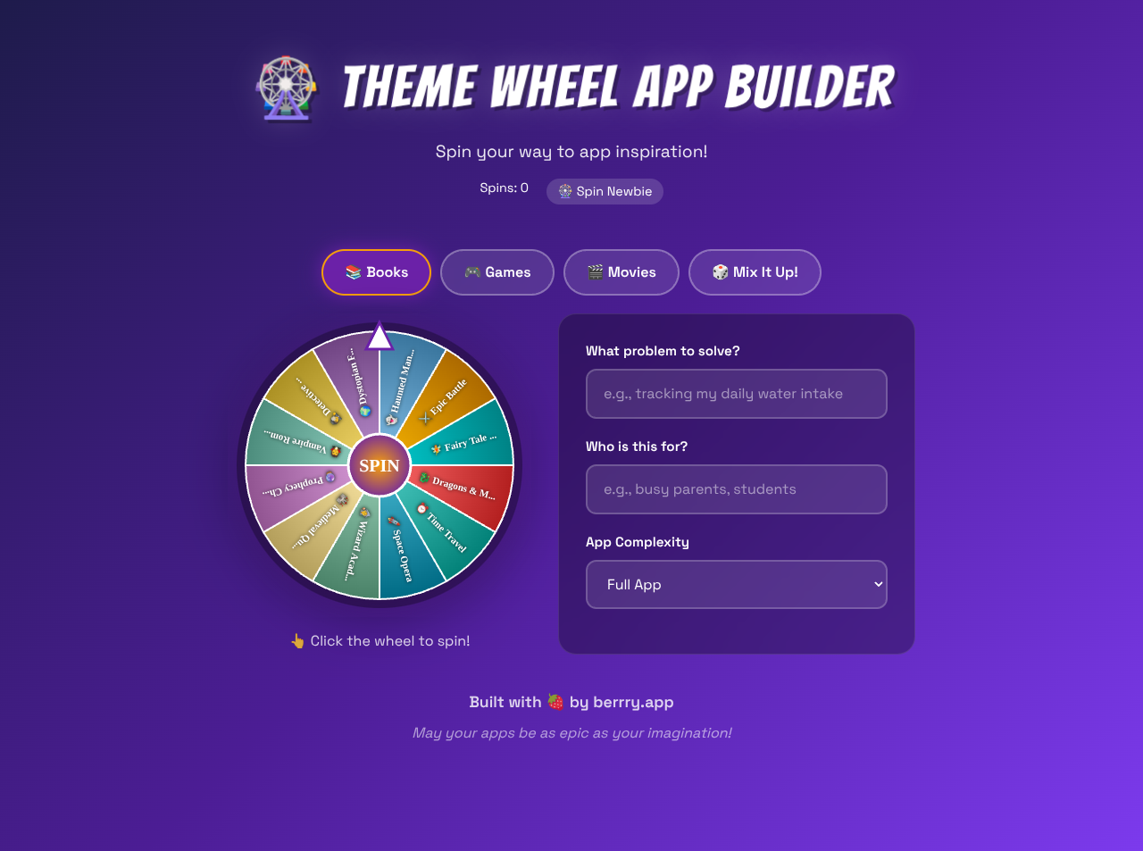 themewheel app