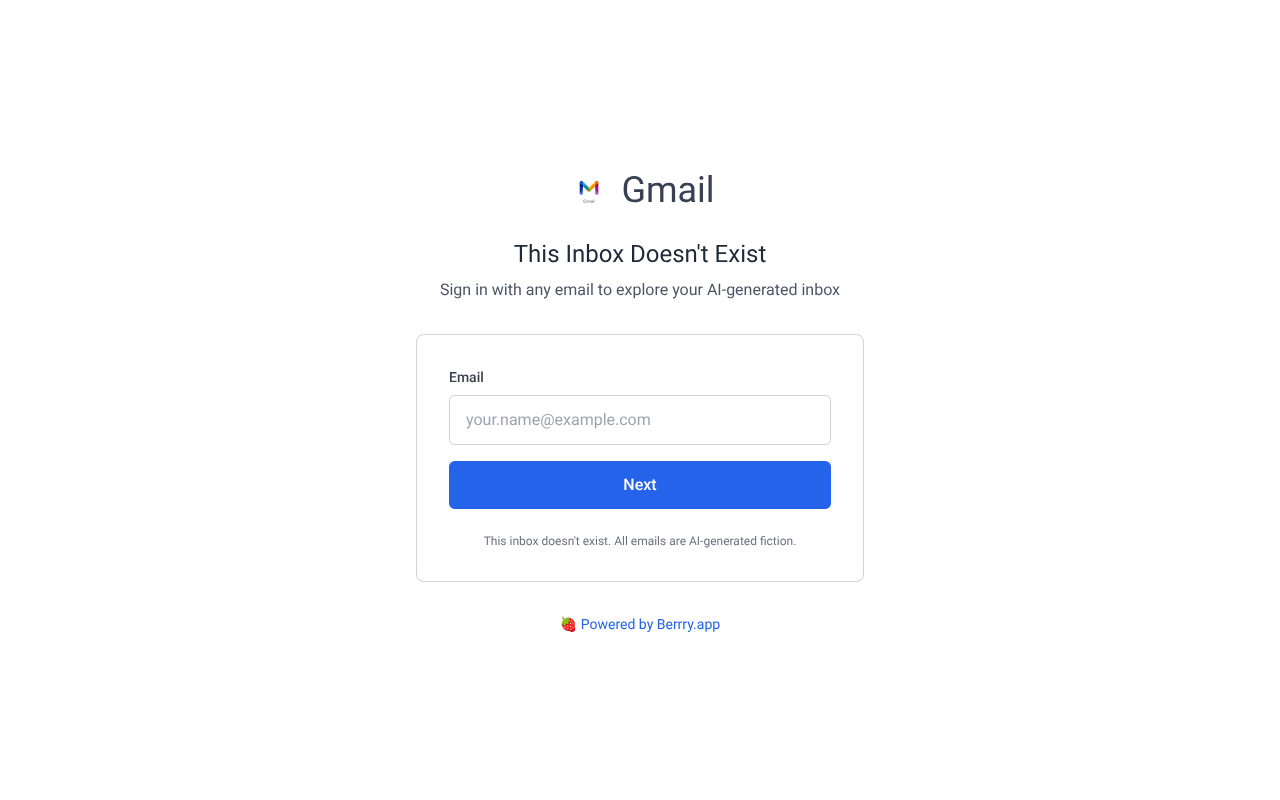 thisinboxdoesntexist app