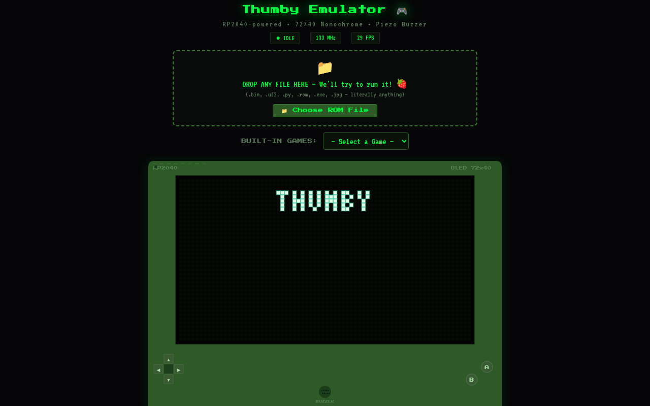 thumby-emu app