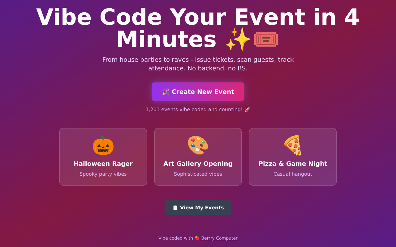 ticketparty app