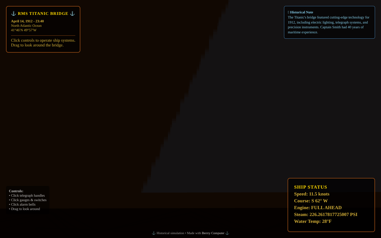 titanic-bridge app
