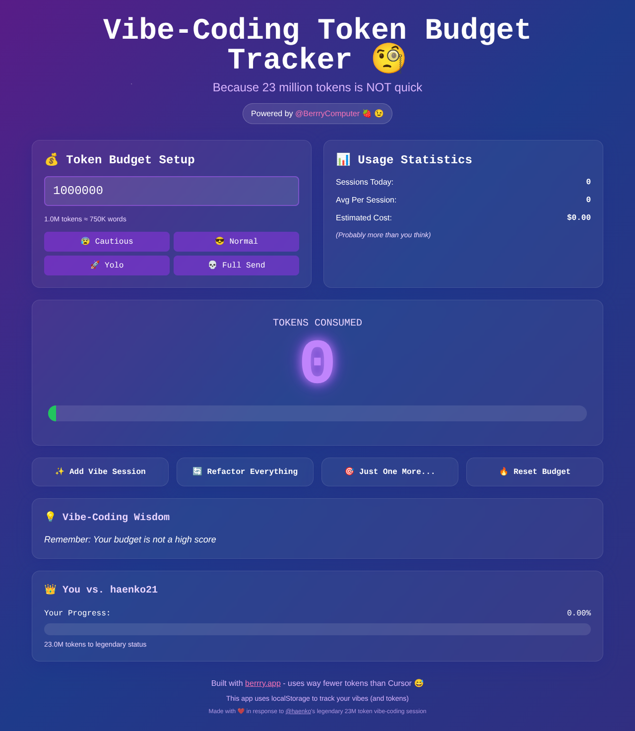 tokentracker app