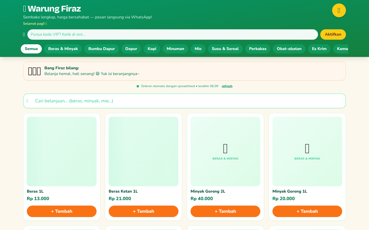 toko-sembako app
