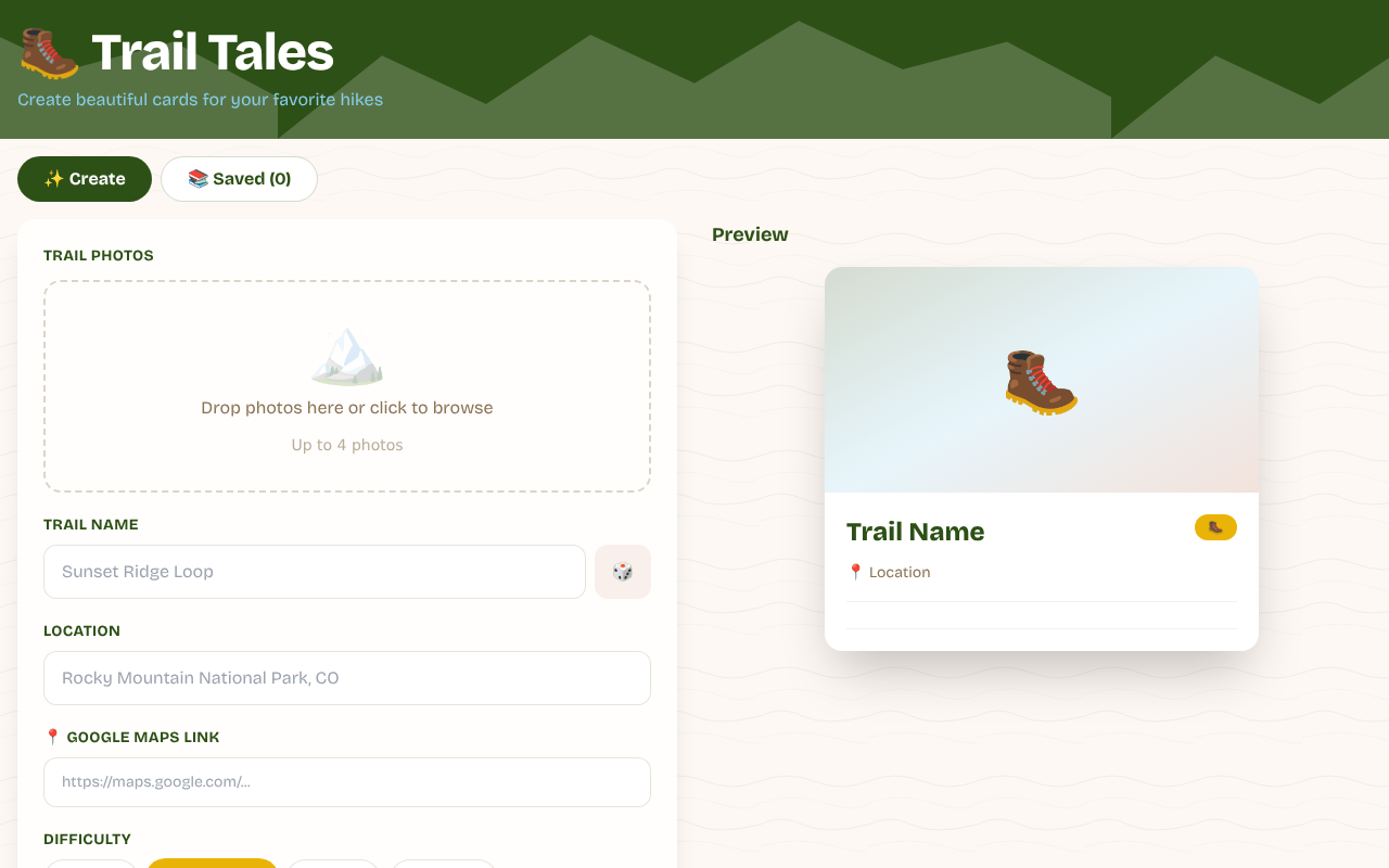 trailtales app