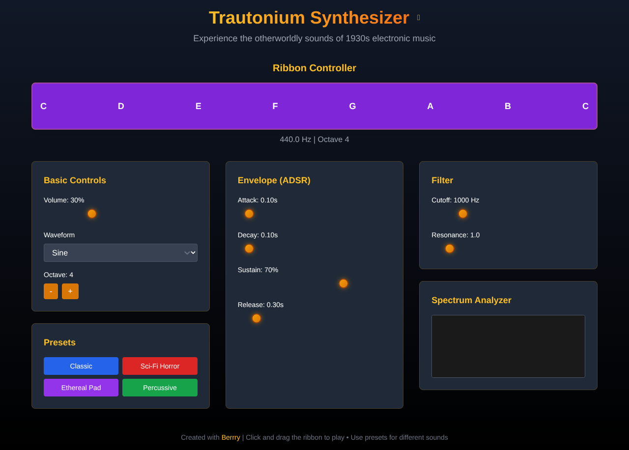 trautonium app