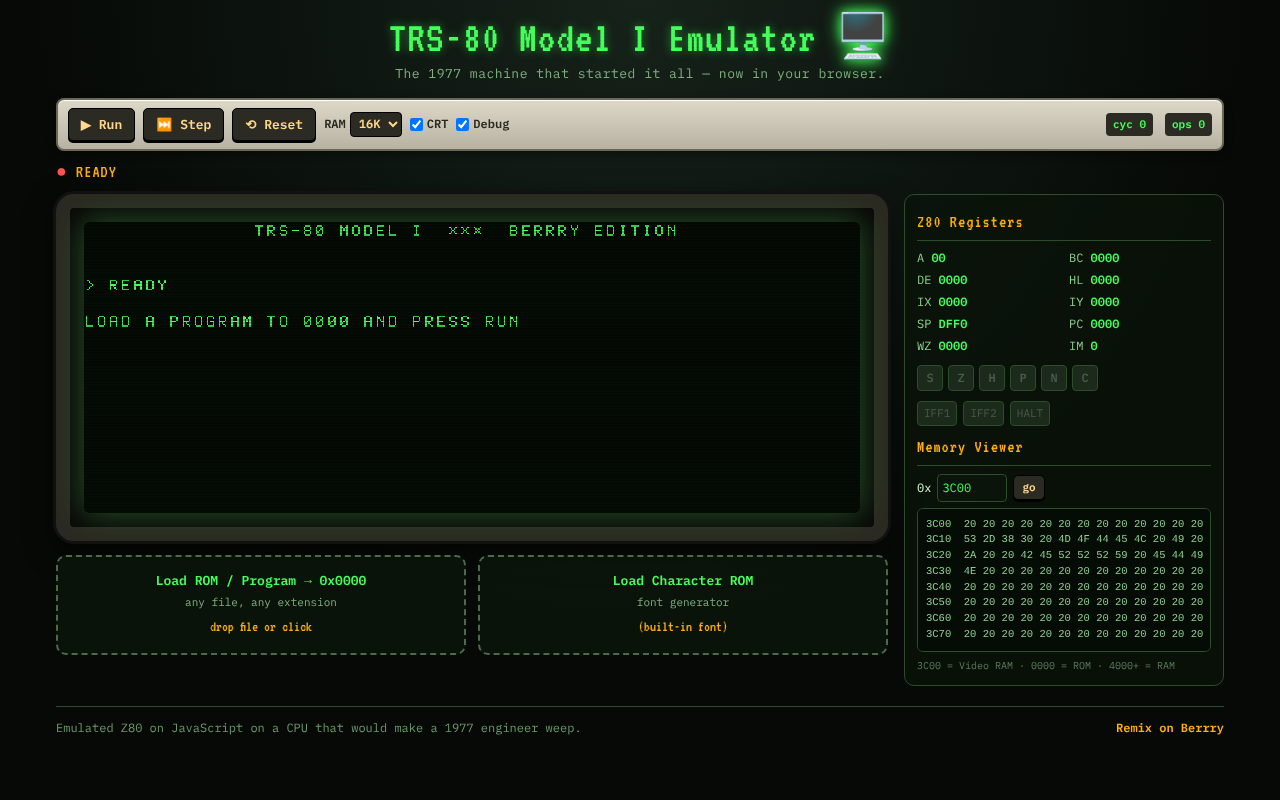 trs-80-model app