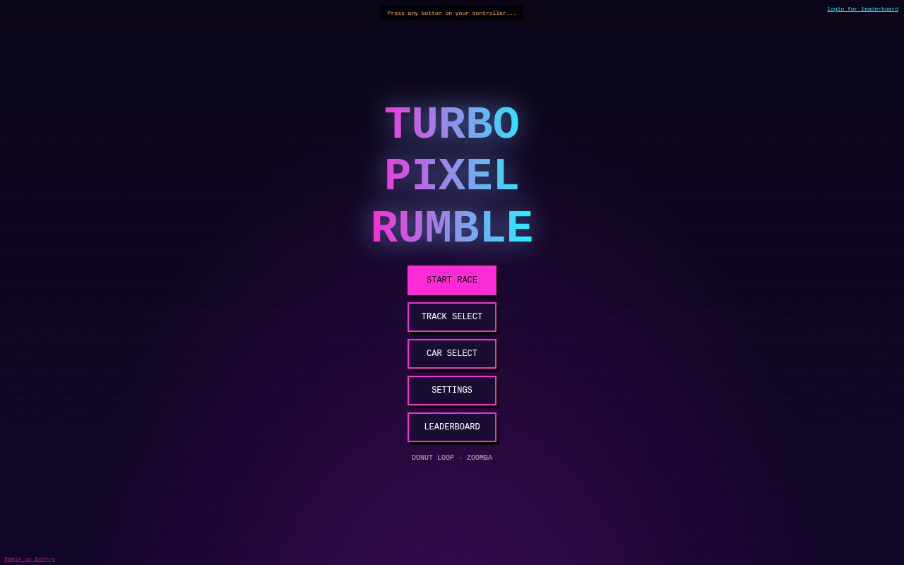 turbo-pixel-rumble app