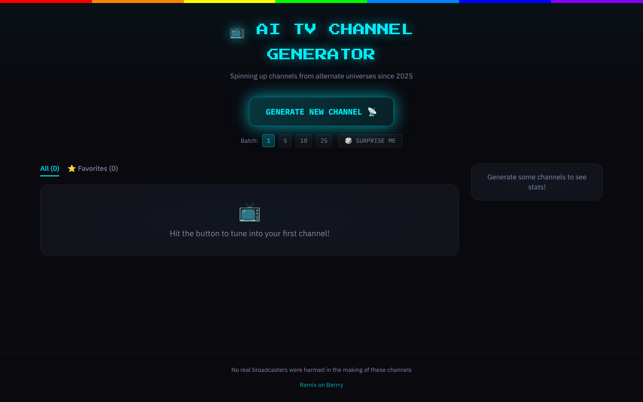 tvchannelgen app