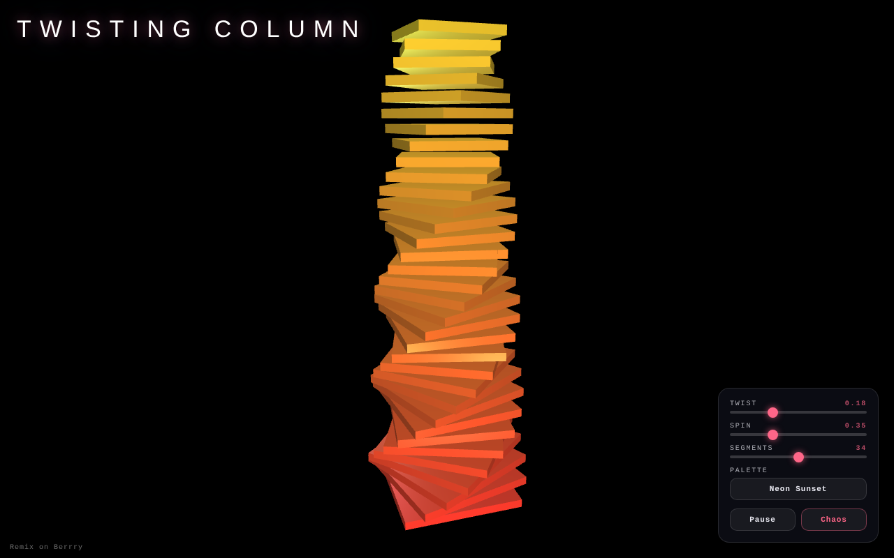 twisting-column-bar app