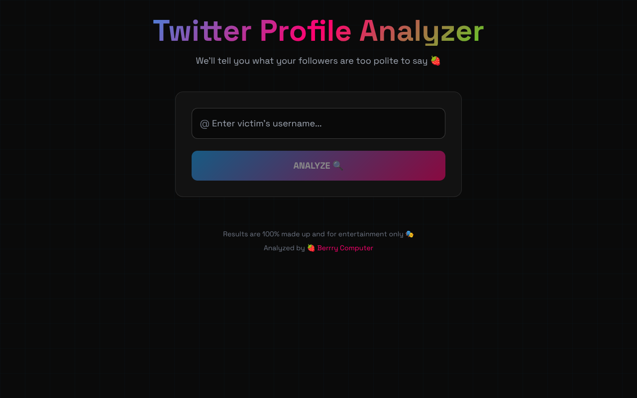twitterroast app