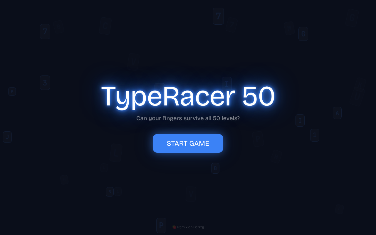typeracer50 app