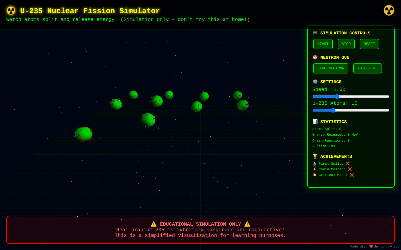 u235simulator app