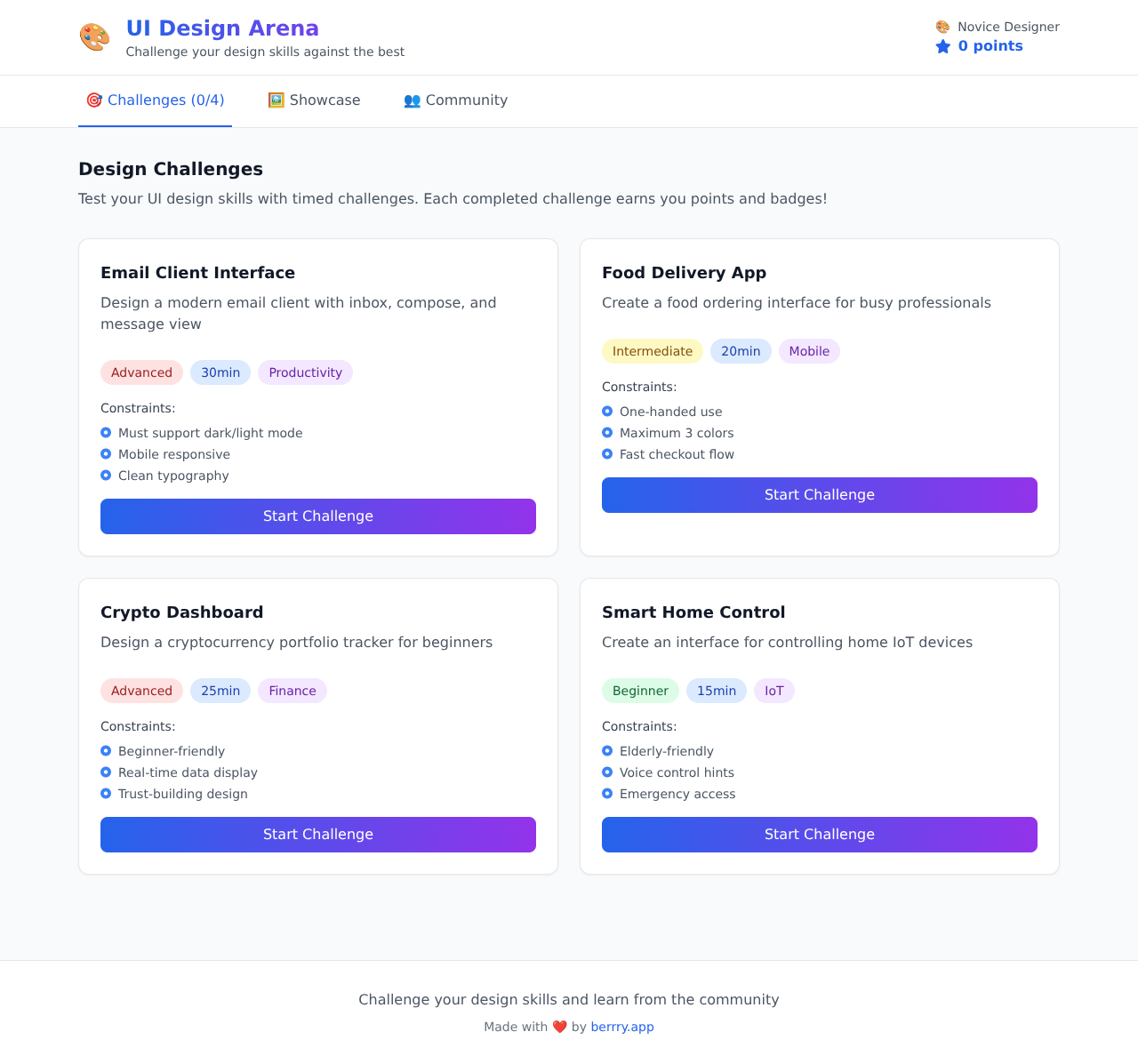 ui-arena app