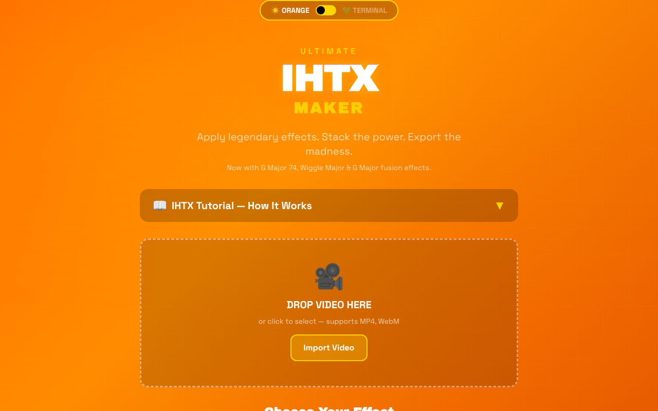 ultimate-ihtx-maker app