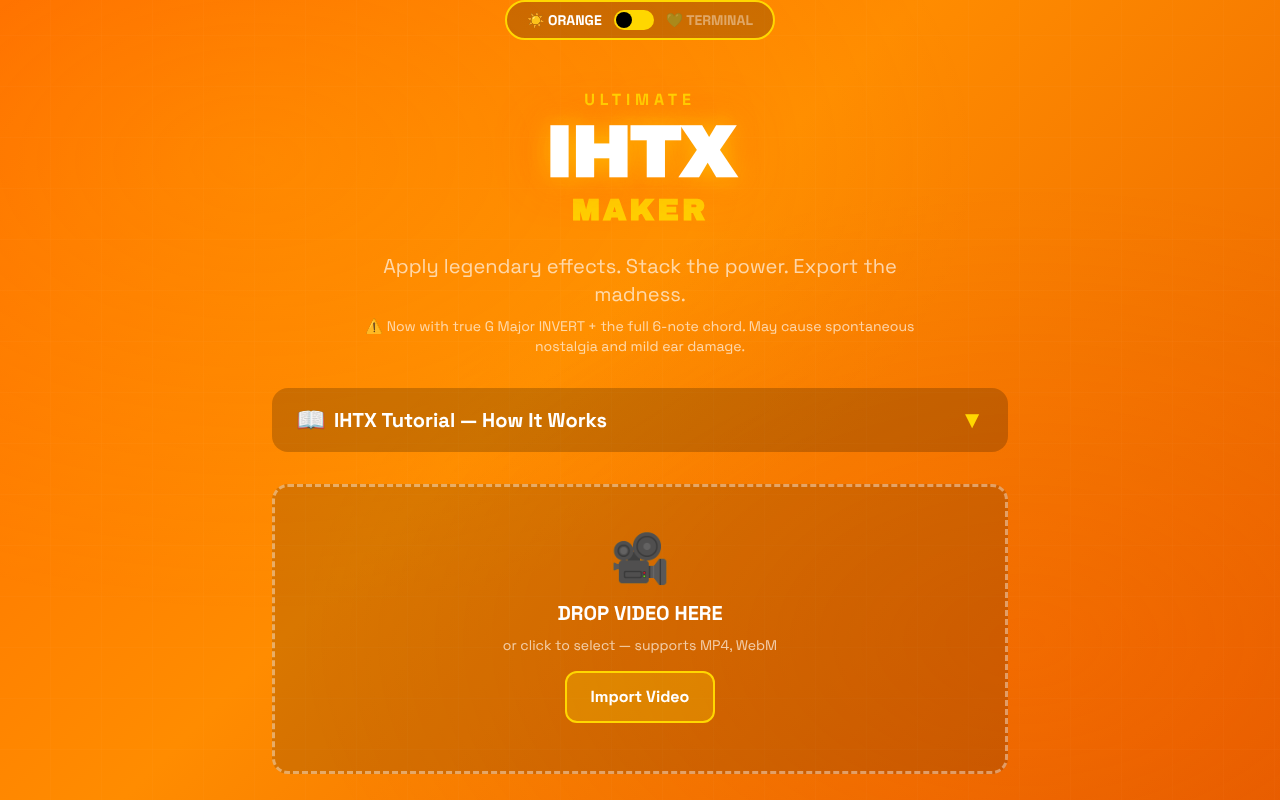 ultimate-ihtx app