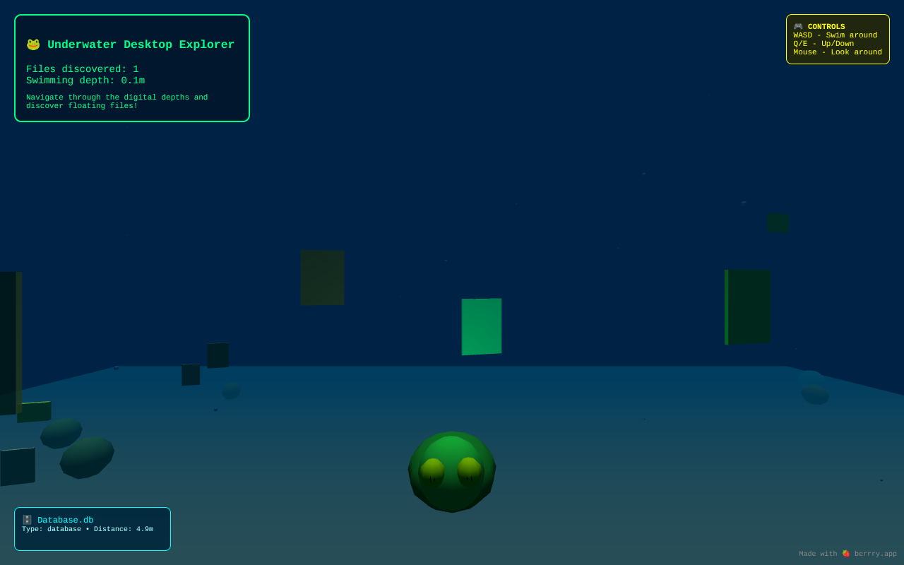 underwaterfrog app