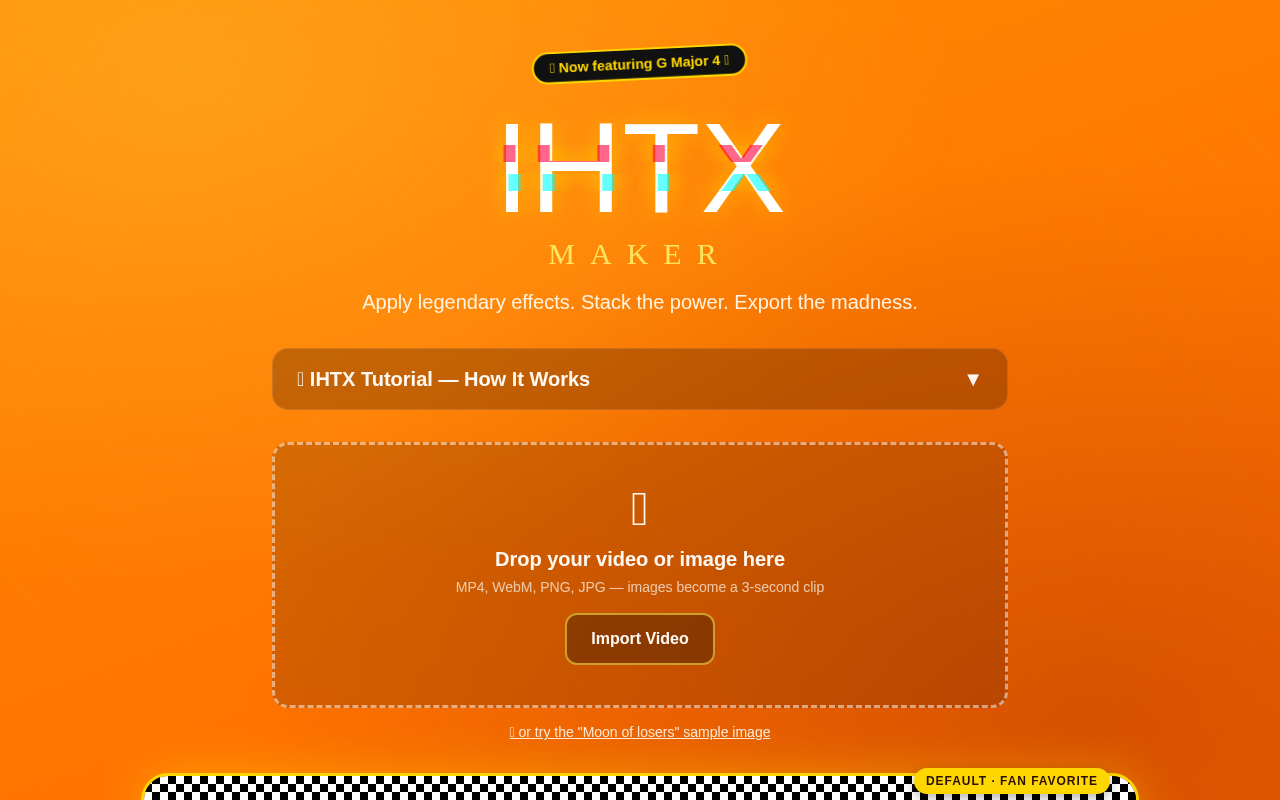 IHTX Maker screenshot