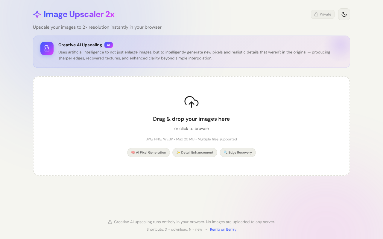 upscaler2x app