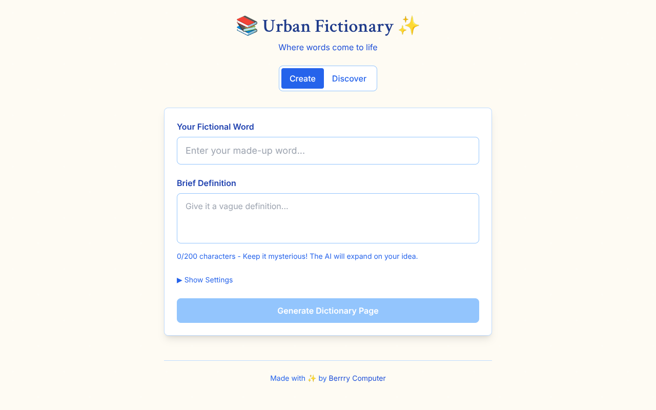 urbanfictionary app