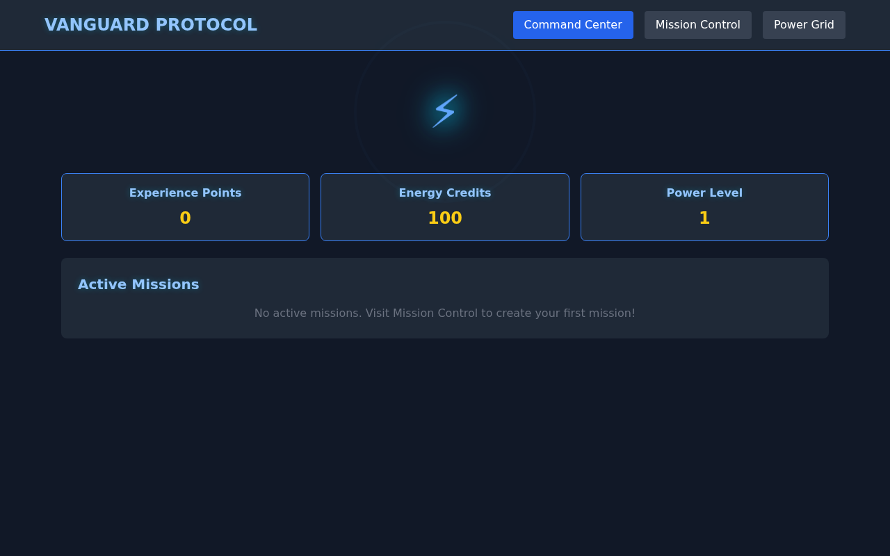 vanguard-protocol app