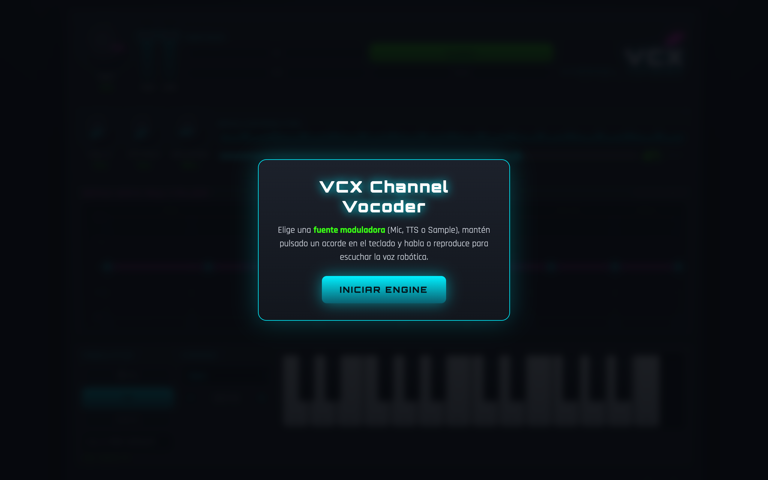 vcx-channel-vocoder app