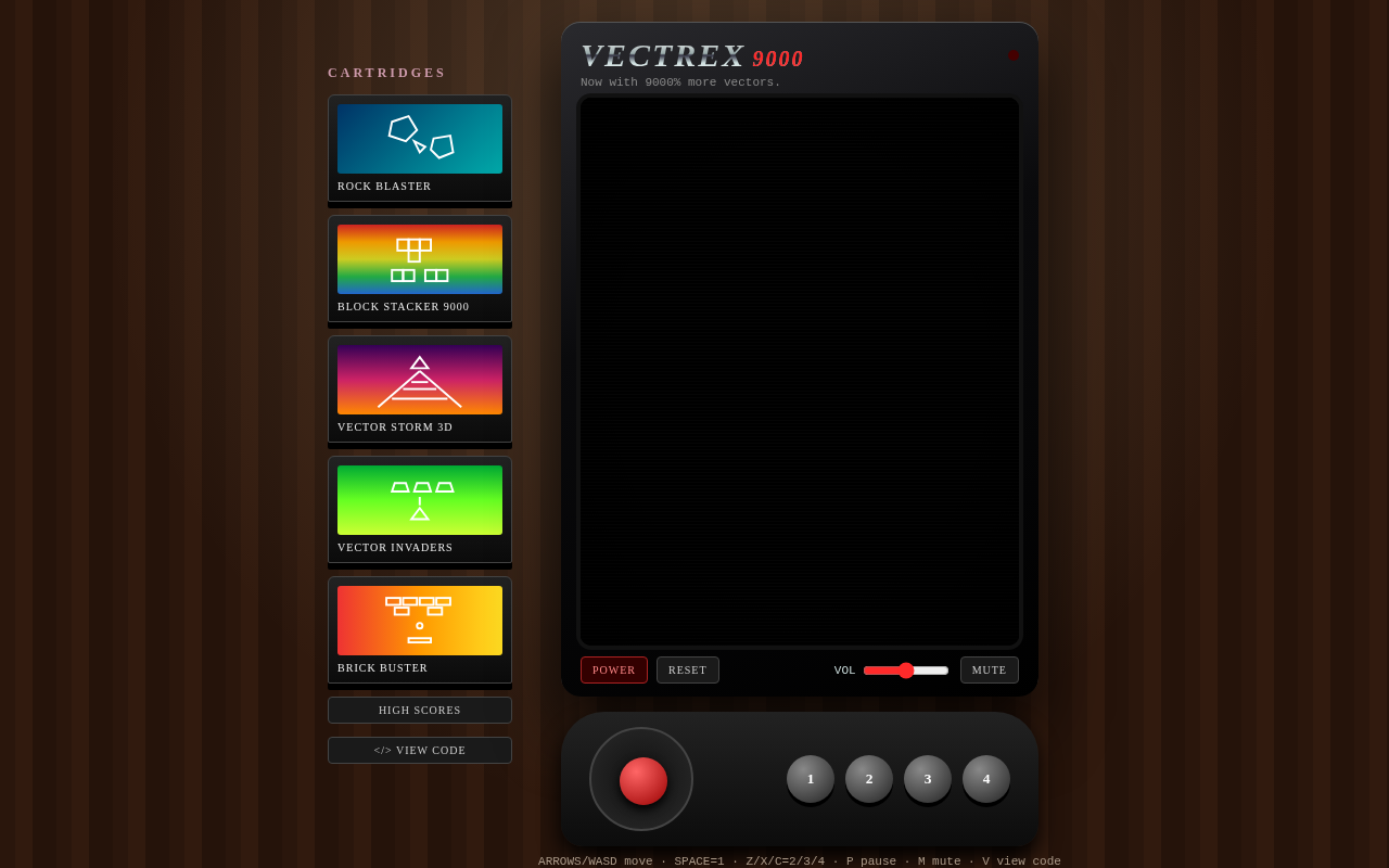 vectrex-9000-glowing app