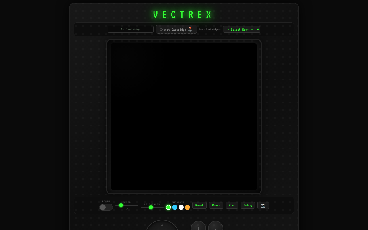 vectrex-emu app