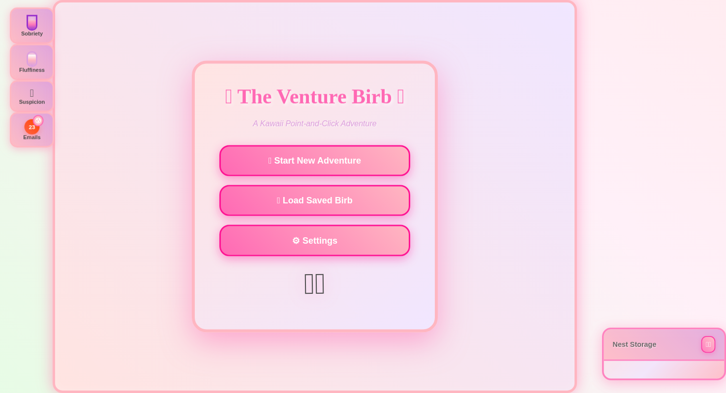Venture Birb screenshot