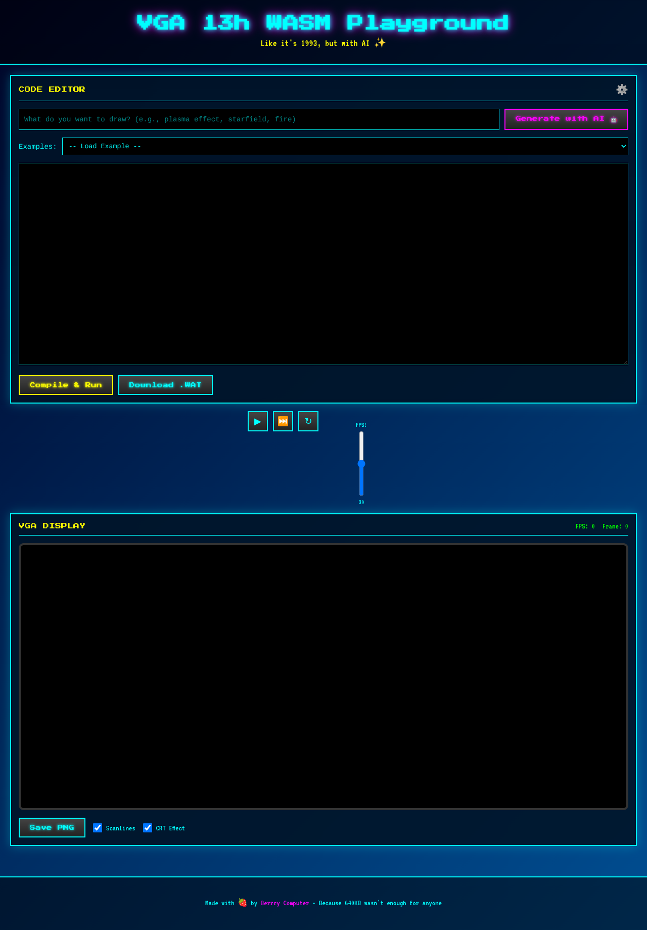 vga13h app