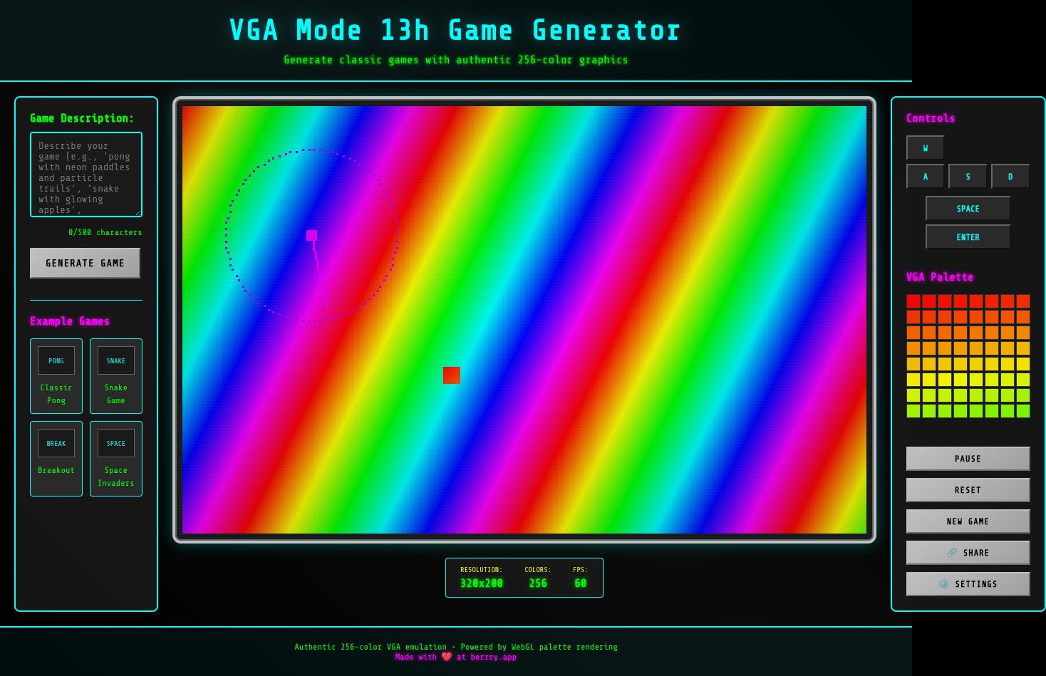 vgamode13h app
