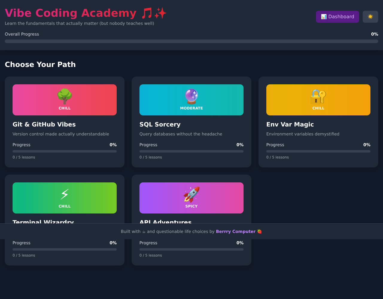 vibeacademy app