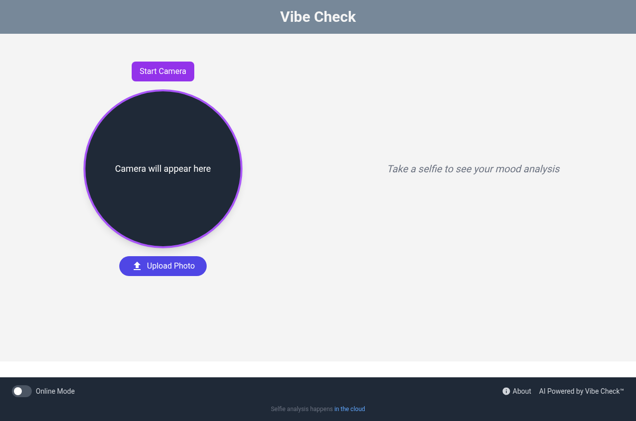 vibecheck app