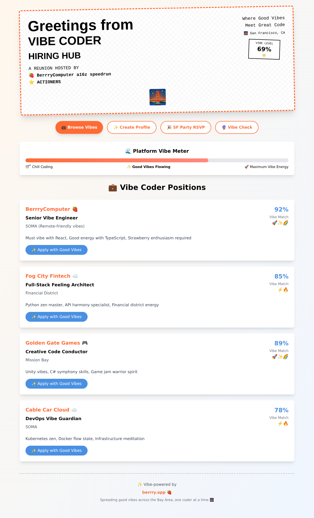 vibecoderhub app