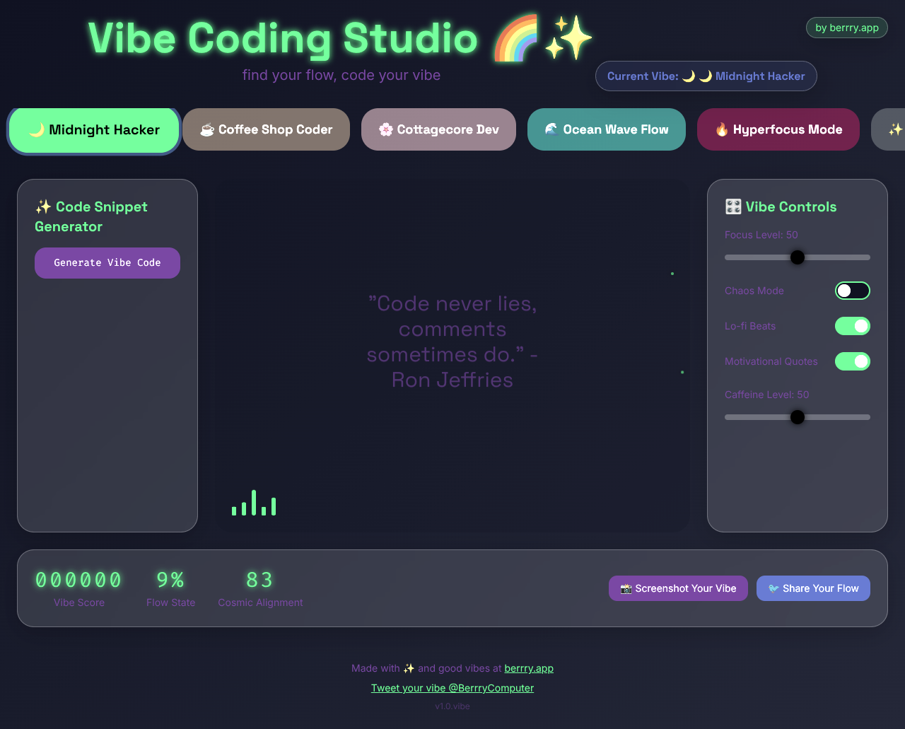 vibeflow app