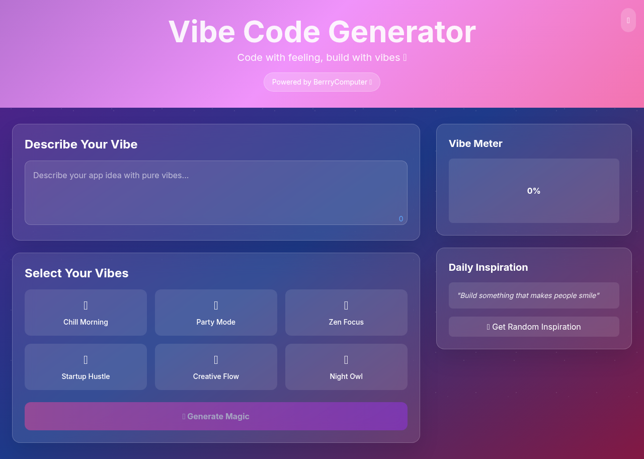 vibemagic app