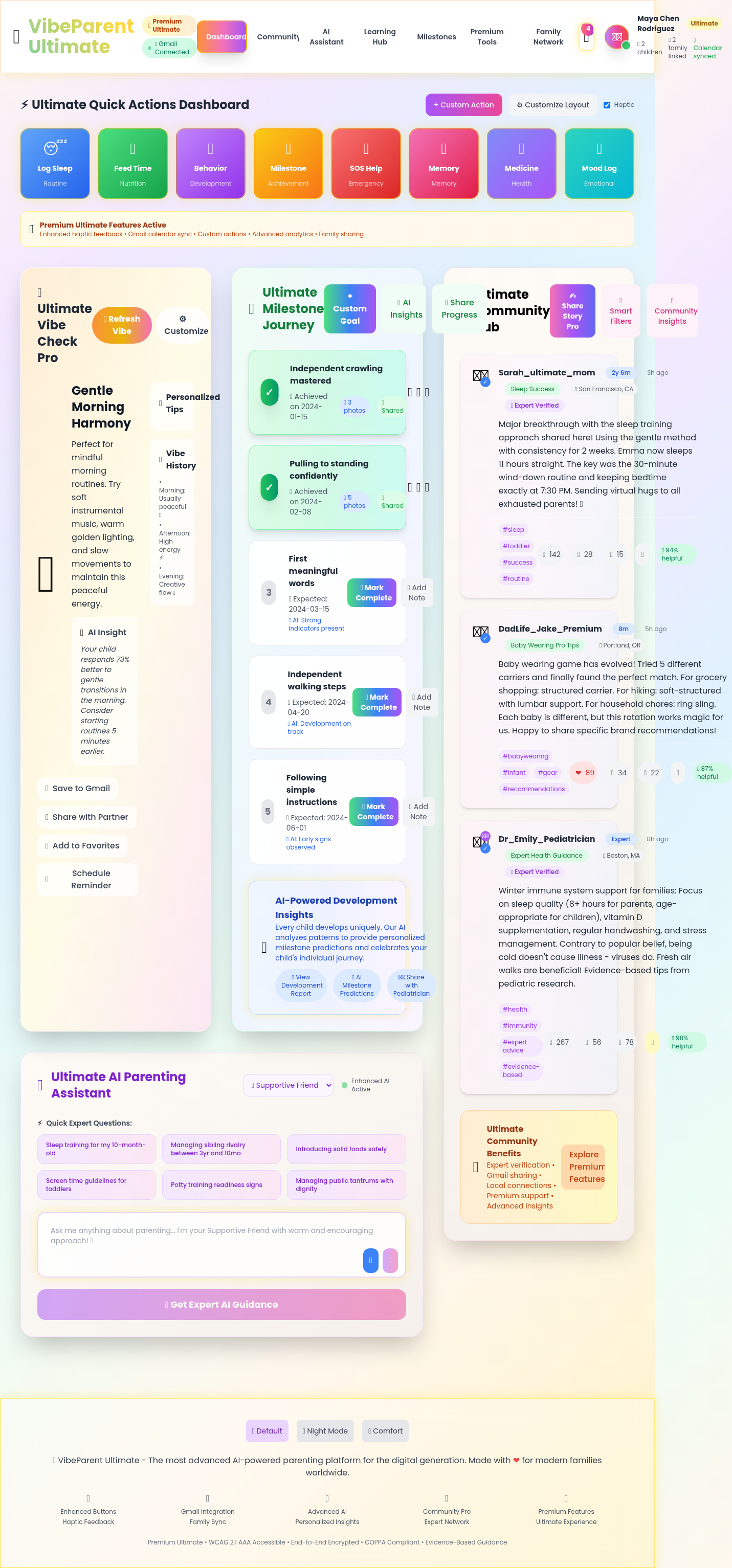 vibeparentultimate app