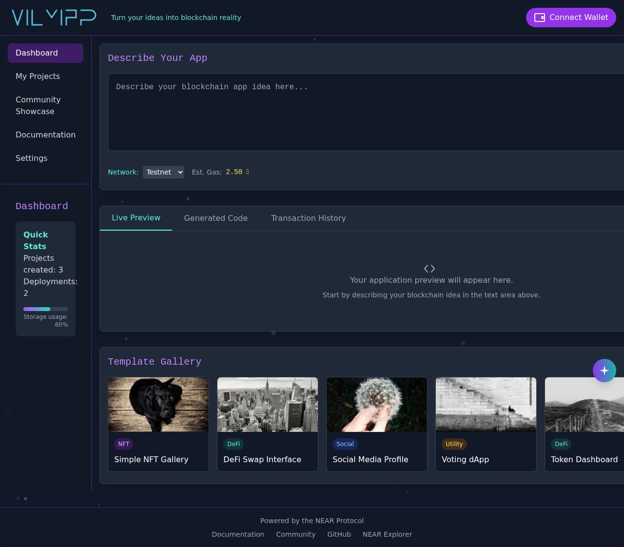 vibercode app