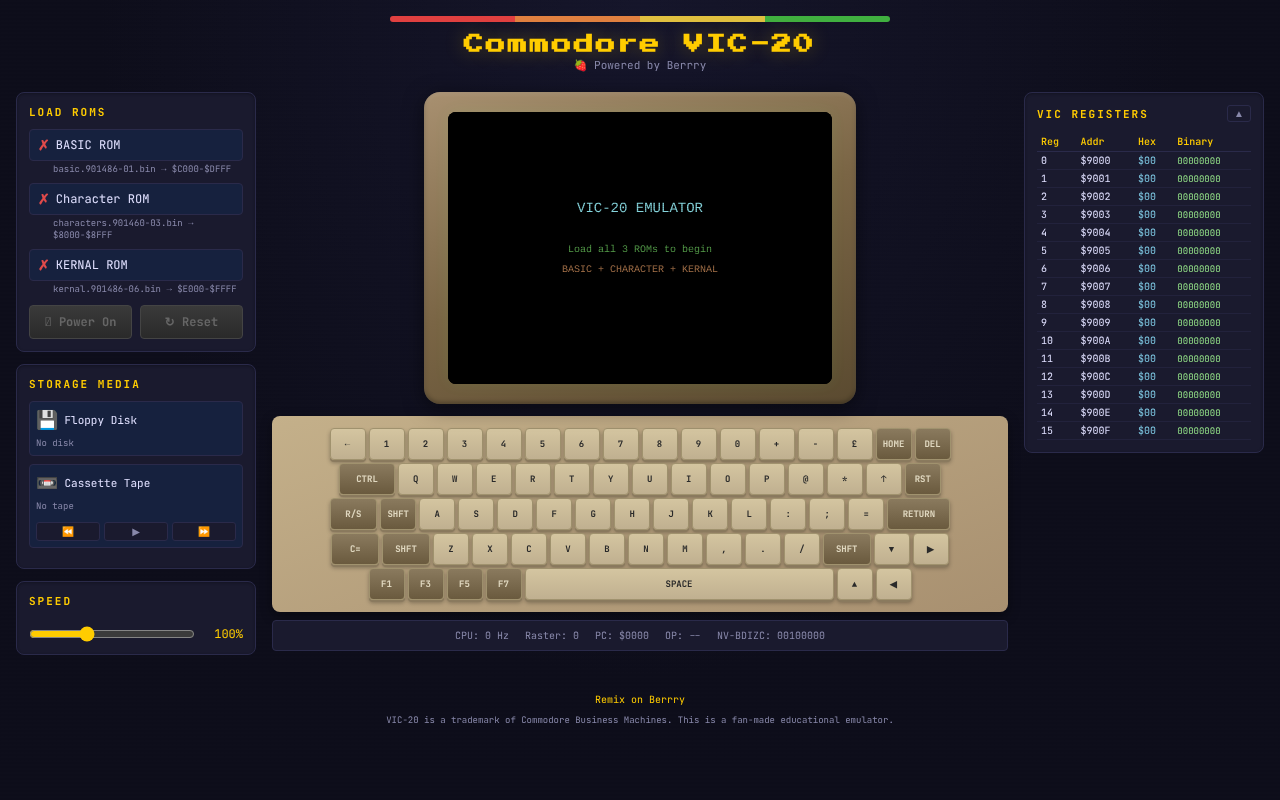 vic20basic app