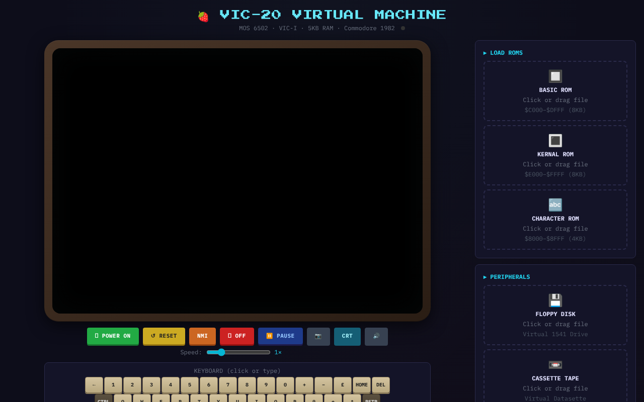 vic20vm app