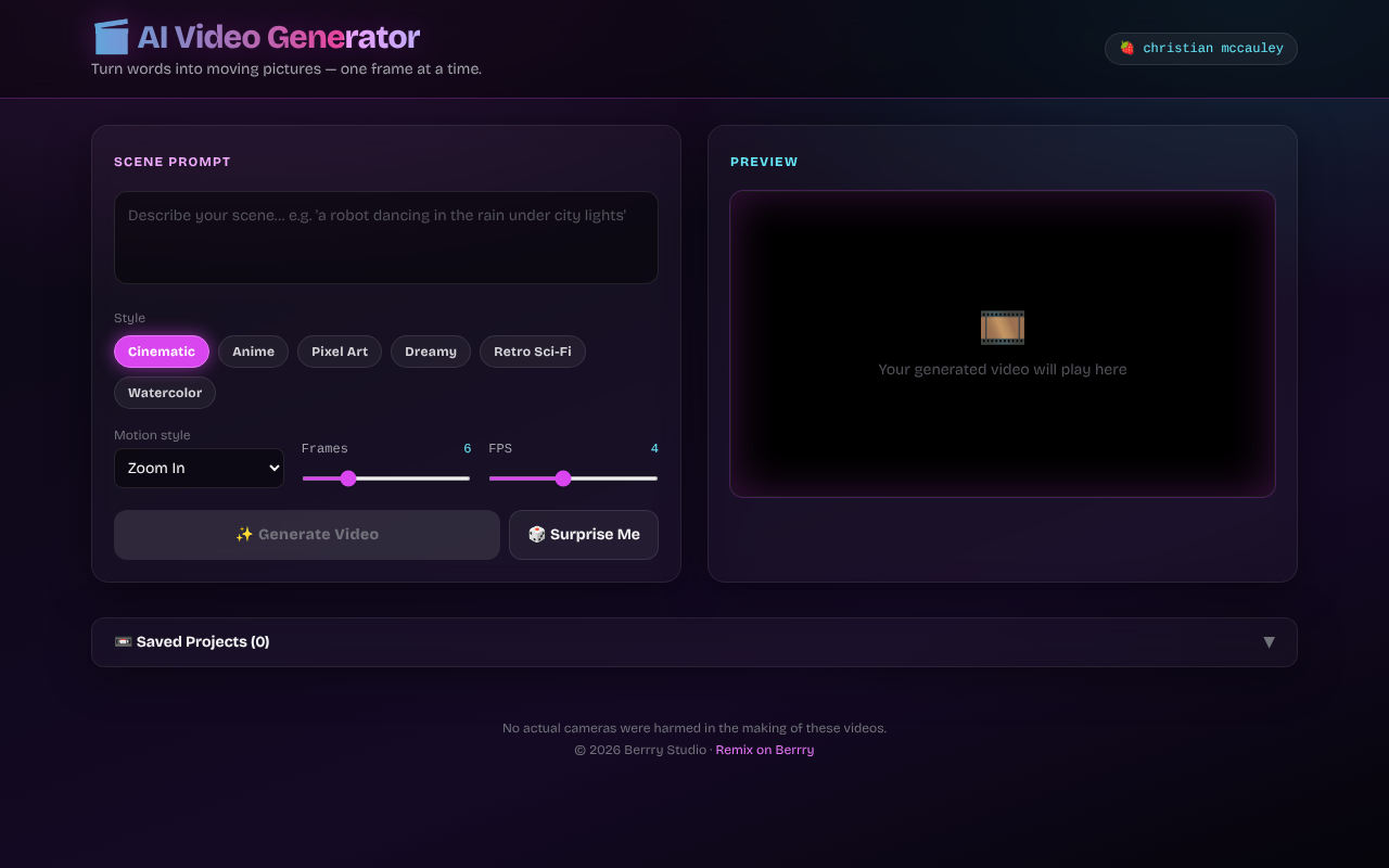 video-generator-frame-by-frame app