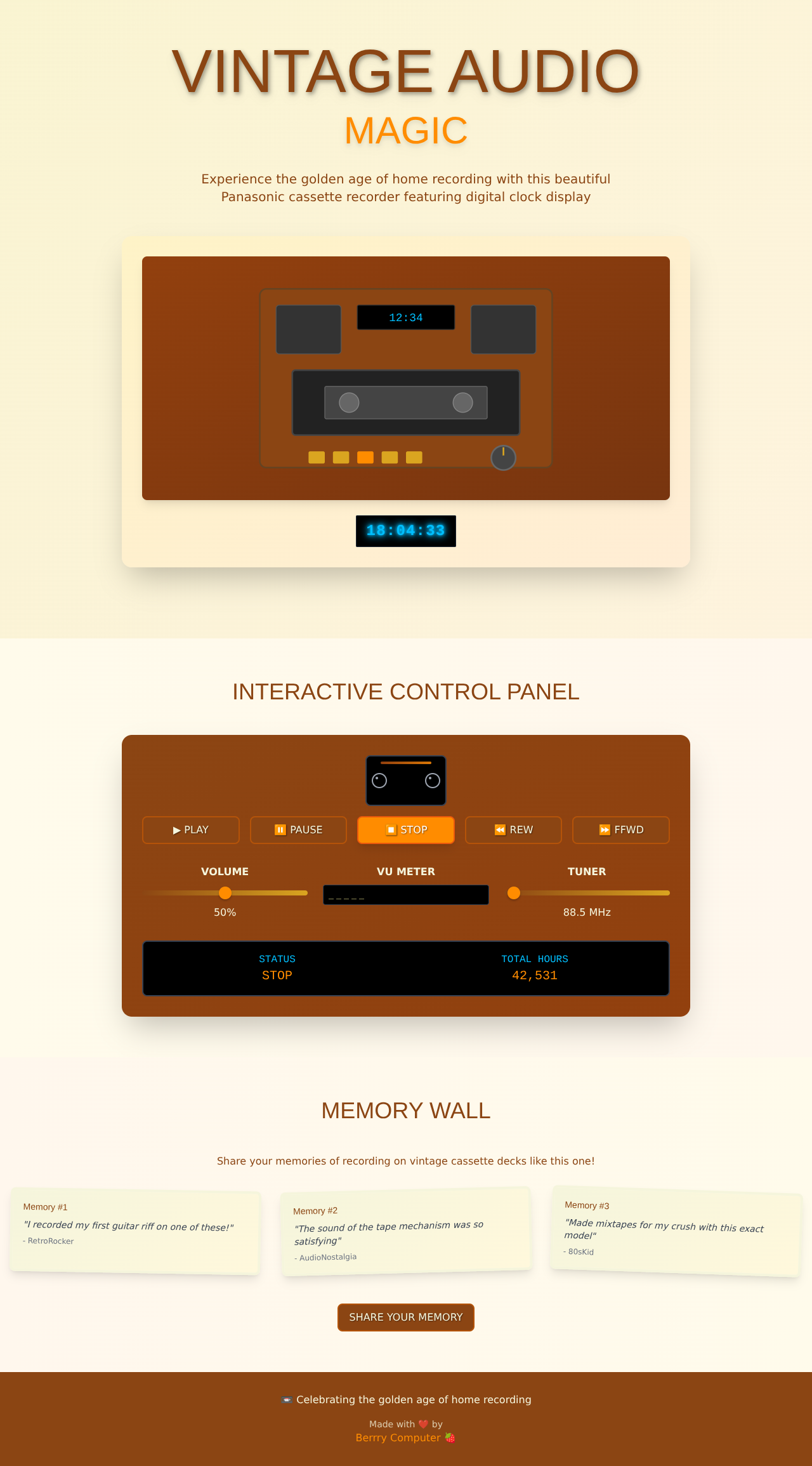 vintage-audio app