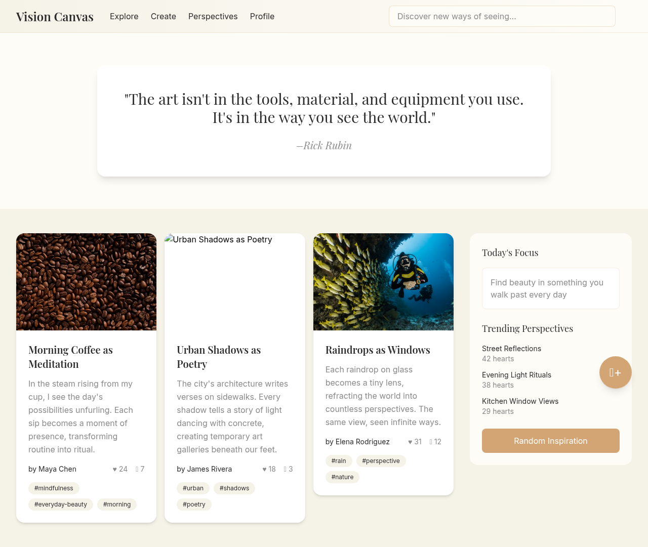 visioncanvas app
