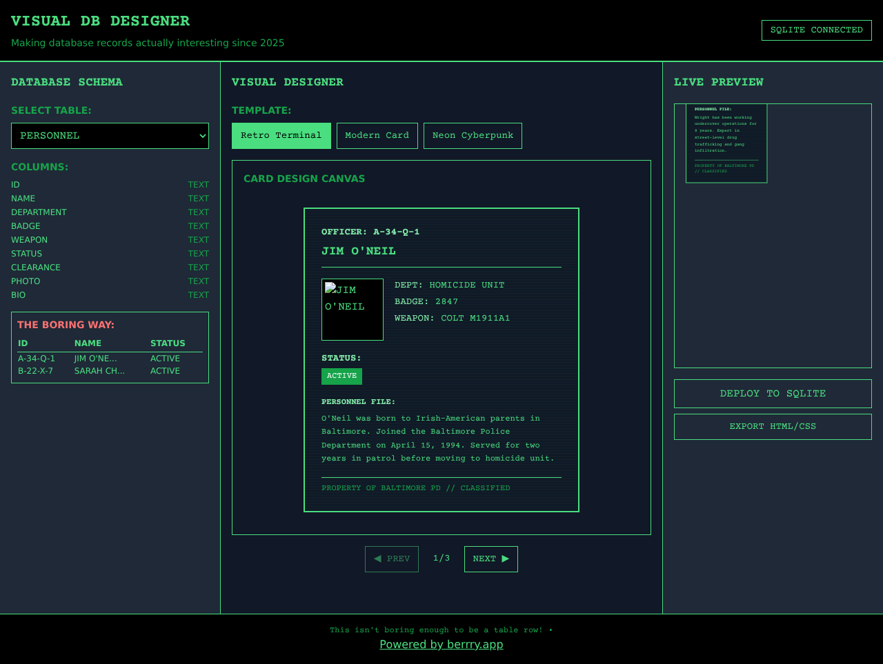 visualdb app